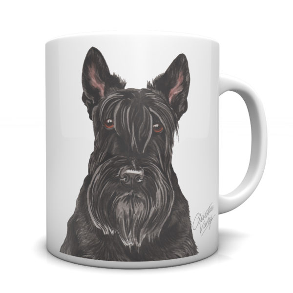Scottish Terrier Ceramic Mug (CMG-206b)