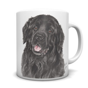 Newfoundland Ceramic Mug by Waggydogz