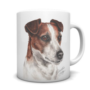 Jack Russell Ceramic Mug by Waggydogz