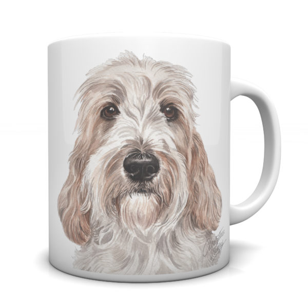 Petit Basset Griffon Vendeen Ceramic Mug by Waggydogz