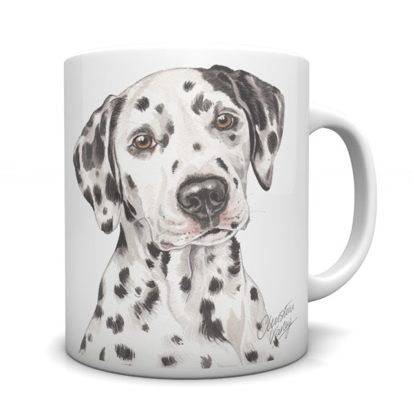 Dalmatian Ceramic Mug by Waggydogz