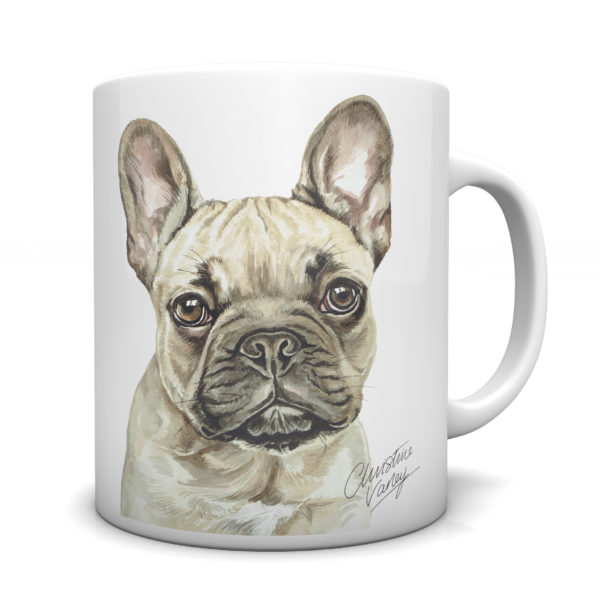 French Bulldog Ceramic Mug by Waggydogz