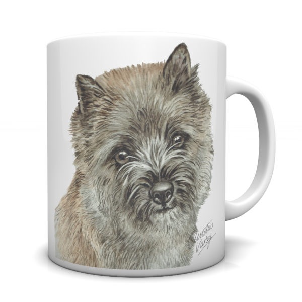 Cairn Terrier Ceramic Mug by Waggydogz