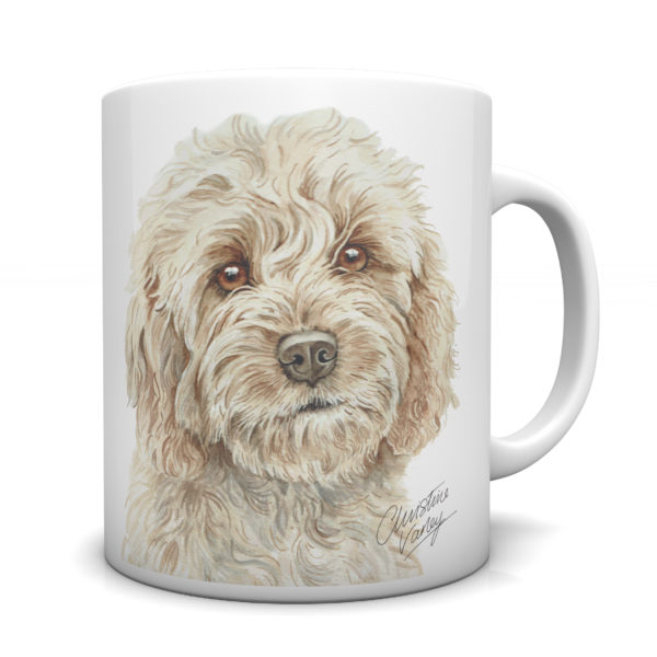 Cockapoo Ceramic Mug by Waggydogz