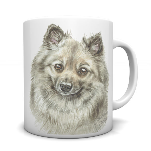 German Spitz Ceramic Mug by Waggydogz