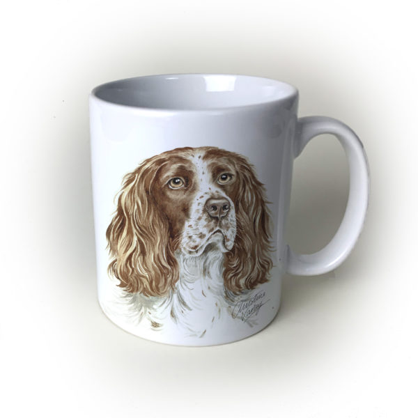 Springer Spaniel Dog Ceramic Mug by Waggydogz