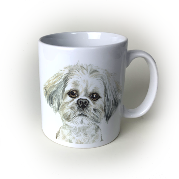 Lhasa Apso dog mug