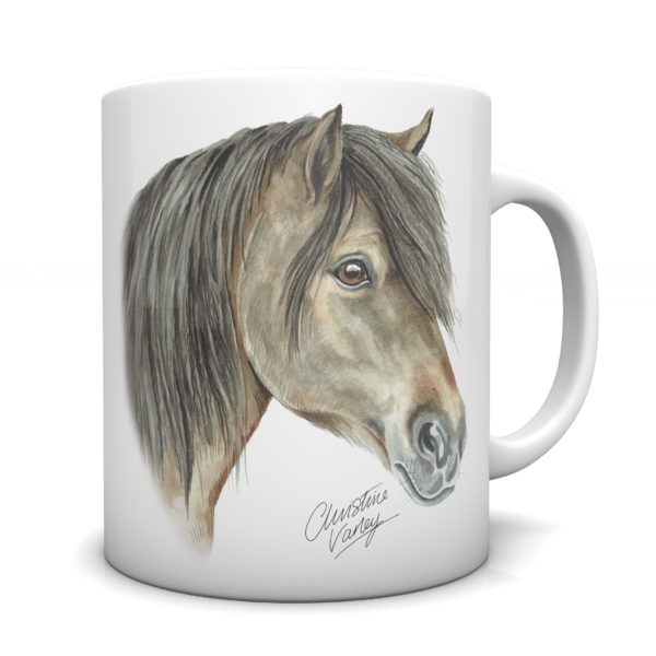 Shetland Pony Ceramic Mug by Waggydogz