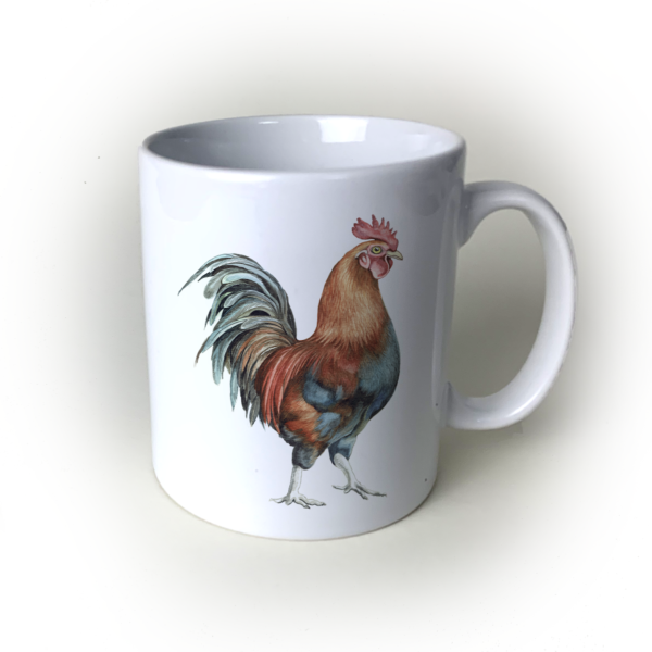 Cockerel mug