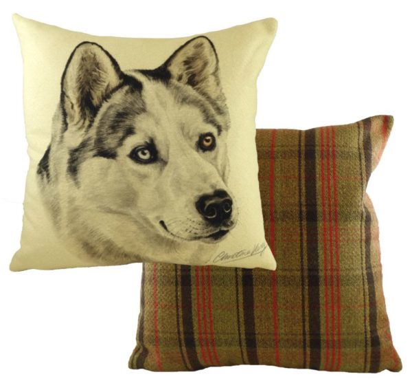 Husky Dog Cushion