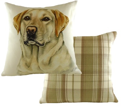 Golden Labrador Dog Cushion