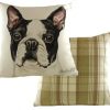Boston Terrier Dog Cushion