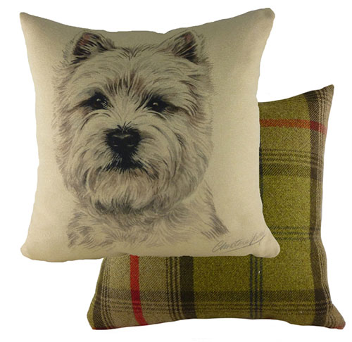 West Highland Terrier Dog Cushion