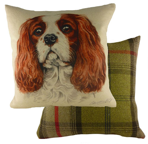Cavalier King Charles Spaniel Dog Cushion