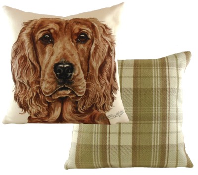 Cocker Spaniel Dog Cushion