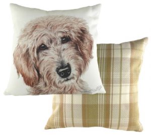 Labradoodle Dog Cushion
