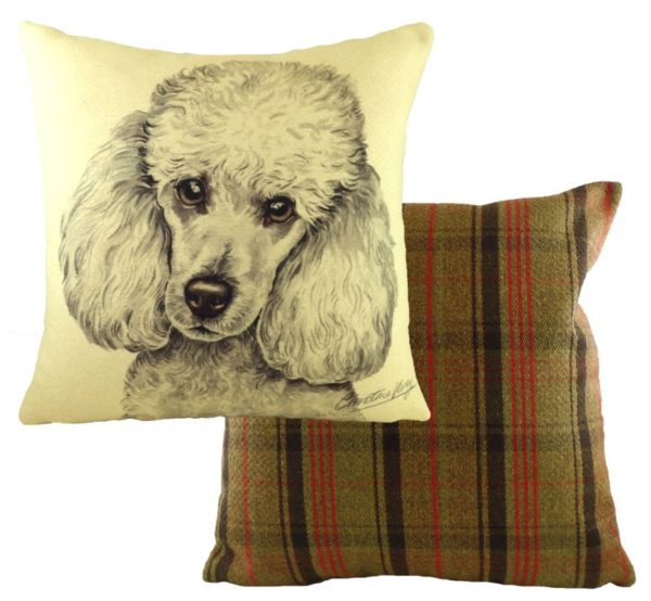 Miniature Poodle Dog Cushion