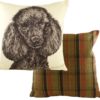 Miniature Poodle Dog Cushion