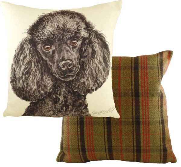 Miniature Poodle Dog Cushion