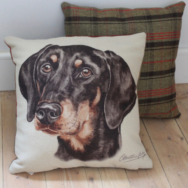 Doberman Dog Cushion