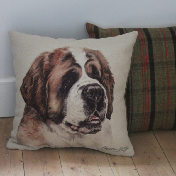 St. Bernard Dog Cushion