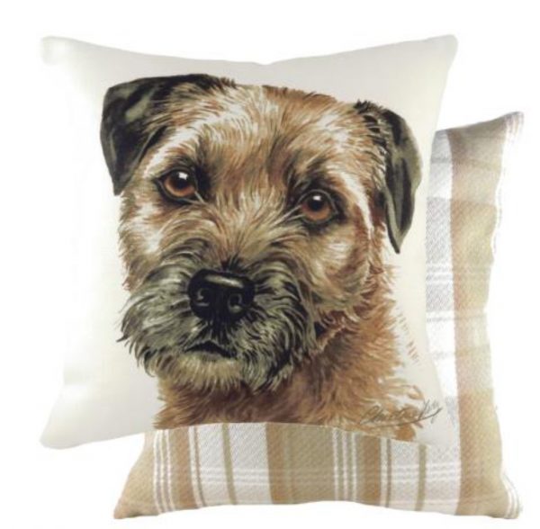 Border Terrier Dog Cushion