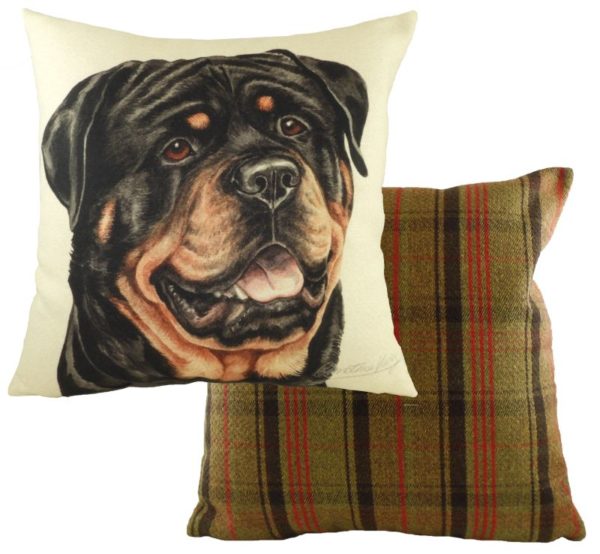 Rottweiler Dog Cushion