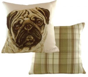 Pug Dog Cushion
