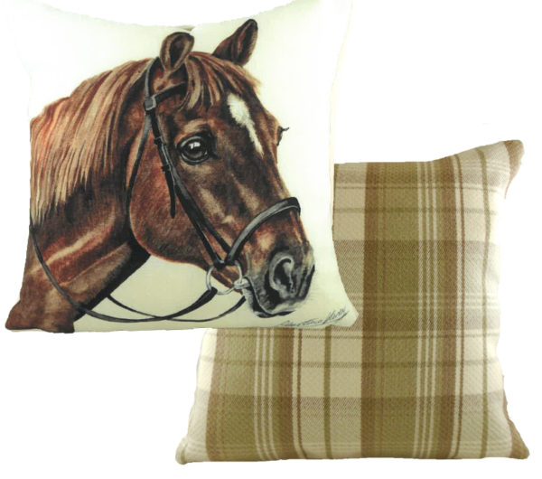 Chestnut Horse Cushion