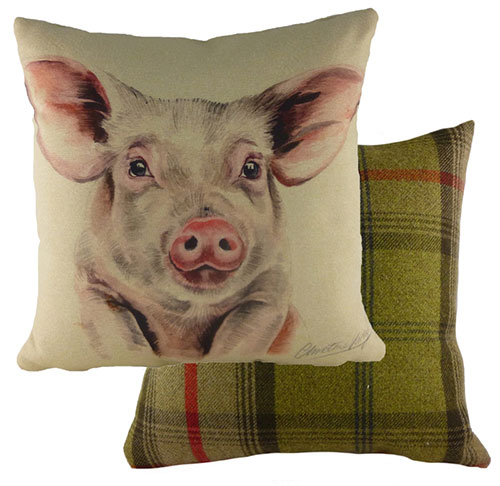 Pig Dog Cushion