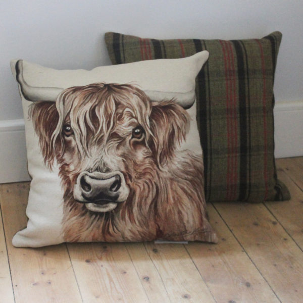 Highland Cows Cushion