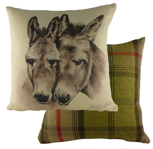 Donkeys Dog Cushion