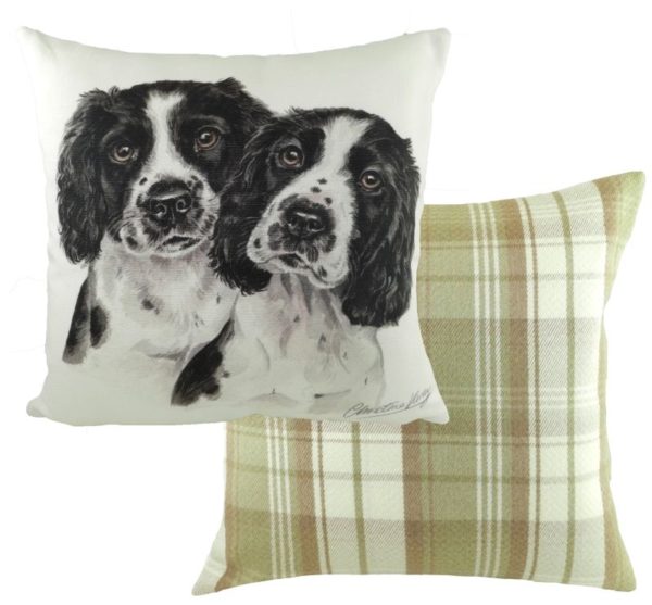 Springer Spaniel Puppies Cushion