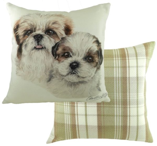 Shih Tzu Puppies Cushion