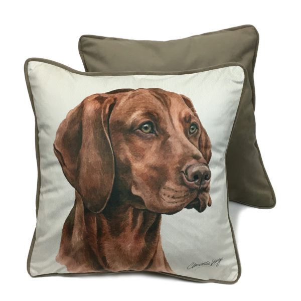 CUS-UK157 Hungarian Vizsla Dog Cushion