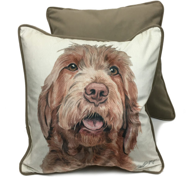 CUS-UK189 Hungarian Vizsla Dog Cushion