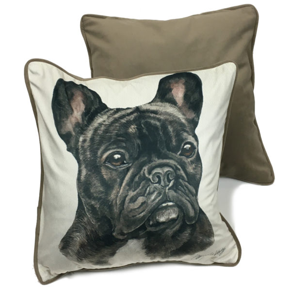 CUS-UK192 French Bulldog Cushion