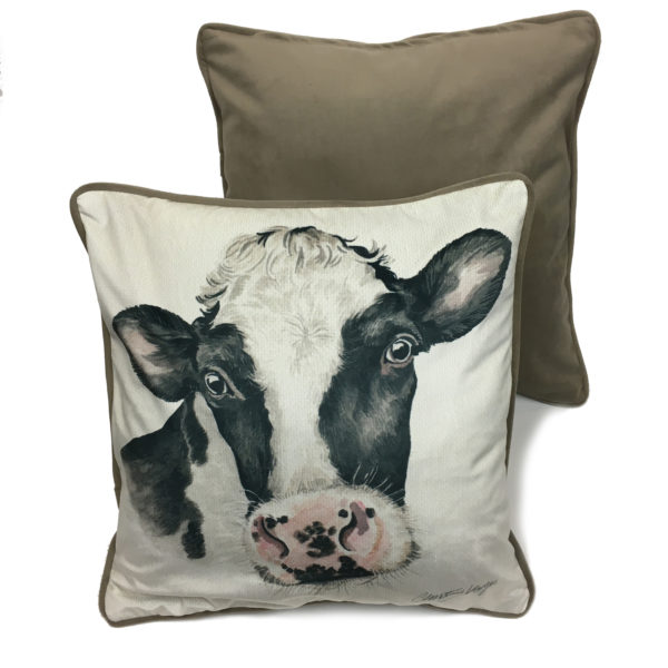 CUS-UKFY03 Friesian Cow Cushion