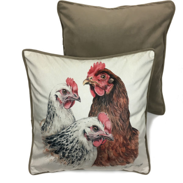 CUS-UKFY11 Hens Cushion