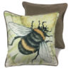 Bumble Bee Luxury Animal Cushion / Pillow by Christine Varley WaggyDogz (CUS-UKWL10)