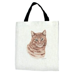 Ginger Cat Tote Bag