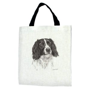 Springer Spaniel Dog Tote Bag