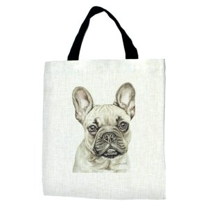 French Bulldog Fawn Dog Tote Bag