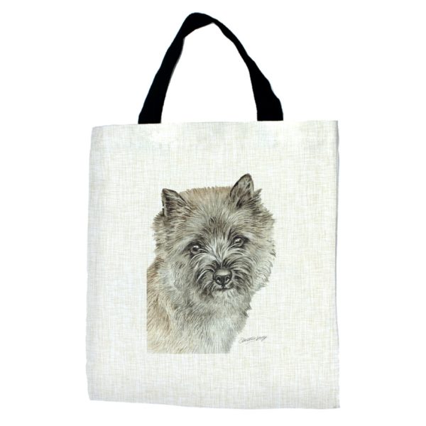 Cairn Terrier Dog Tote Bag
