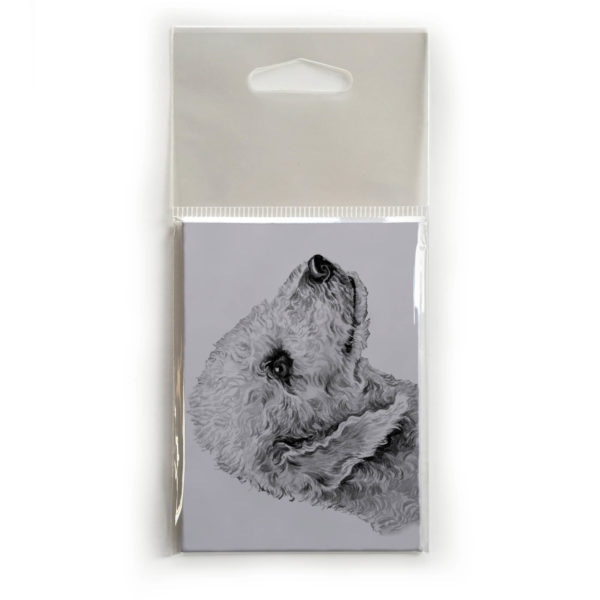 Fridge Magnet Dog Breed Gift featuring Bedlington Terrier