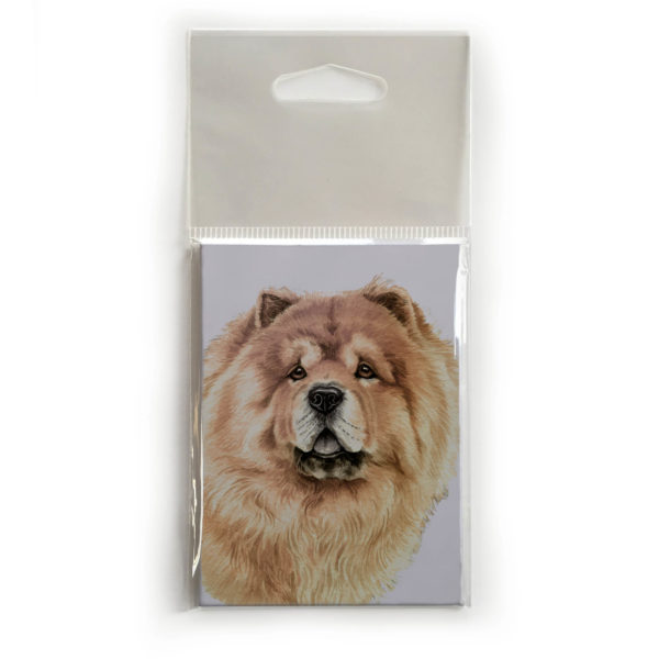 Fridge Magnet Dog Breed Gift featuring Chow Chow