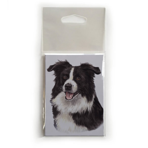 Fridge Magnet Dog Breed Gift featuring Border Collie