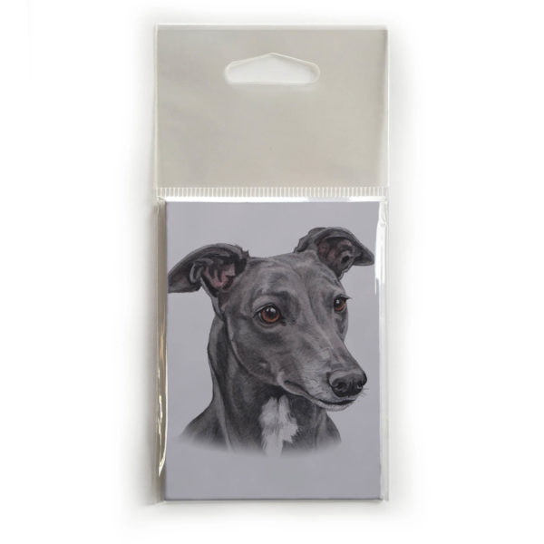 Fridge Magnet Dog Breed Gift featuring Greyhound