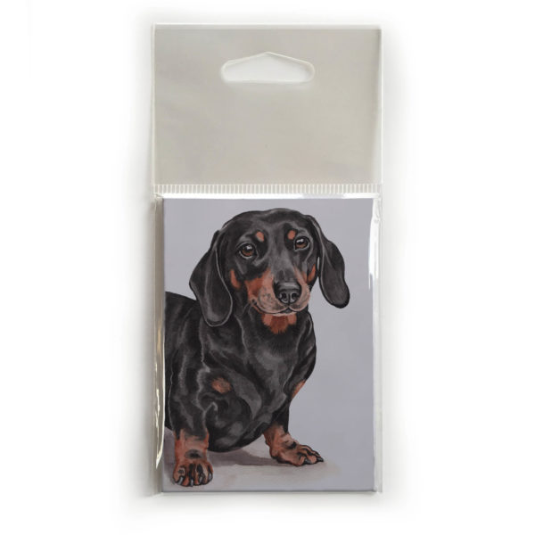 Fridge Magnet Dog Breed Gift featuring Dachshund