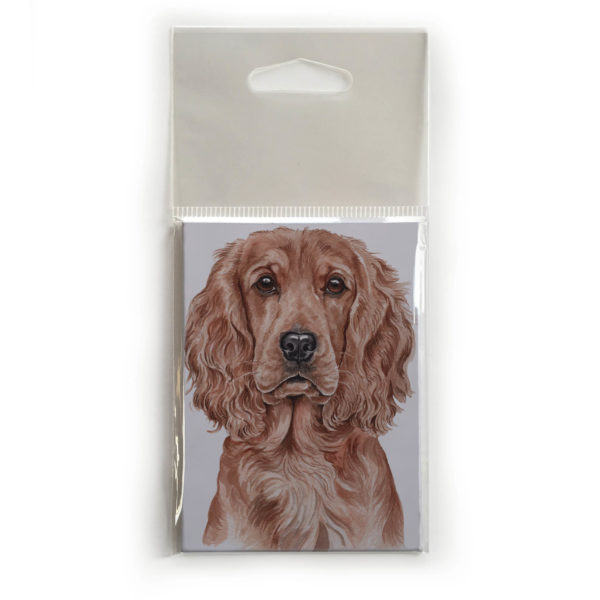 Fridge Magnet Dog Breed Gift featuring Cocker Spaniel